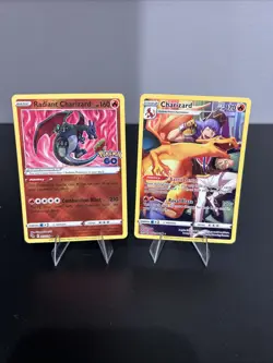 Charizard Lot Lost Original Charizard And Pokemon Go Radiant Charizard - Image 4