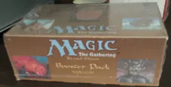 MTG Revised 3rd Edition Factory Sealed Booster Box Magic The Gathering 1994 RARE - Image 3