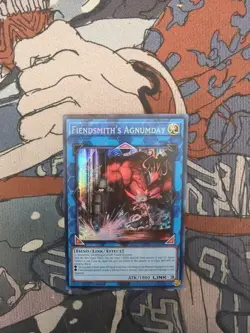 Yu-Gi0Oh!-Fiendsmith's Agnumday-Secret Rare 1st Edition-MP25-EN109 - Image 1