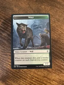 Wolf (Token) - (014/020) - ELD - MTG - NM - Image 1