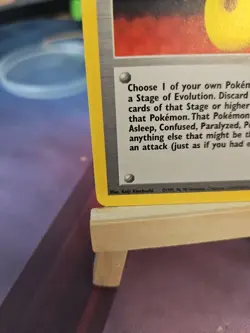 Pokemon TCG Devolution Spray 072/102 Base Set LP Rare - Image 5