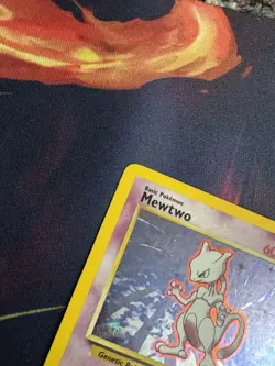 Pokemon TCG Mewtwo Base Set Holo Rare Card 10/102 LP NM Condition Very Clean - Image 3