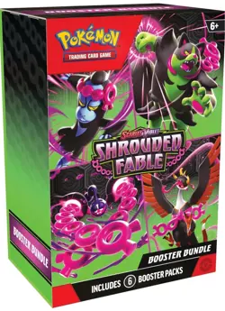 Pokemon TCG Scarlet and Violet Shrouded Fable Booster Bundle 6 Booster Packs New - Image 1