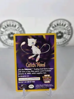 1999 WORC “Catch Mew” Promo Pokemon Card Pokemon Movie - Image 1