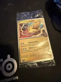 Pokemon TCG Zapdos 070/182 Destined Rivals Gamestop Stamped Promo SEALED NM - Image 1