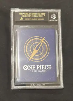 2022 One Piece Romance Dawn Japanese #OP01051 CAPTAIN KID SR BGS 10 BLACK Label - Image 3