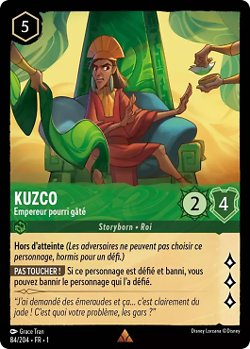 Lorcana - Kuzco - Empereur pourri gate - Premier Chapitre - MINT/NMINT - FR - Image 1