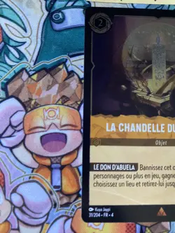 Carte Lorcana Disney TCG La Chandelle Du Miracle 31/204 FOIL Rare Chapitre 4 FR - Image 3