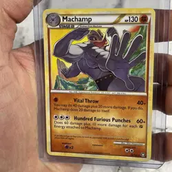 POKEMON CARD - Machamp Non Holo Rare - Triumphant - 26/102 LP+ Nintendo Pokemon - Image 1