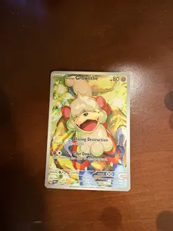 Hisuian Growlithe 181/167 Sv06: Twilight Masquerade Holo pokemon card, english - Image 1