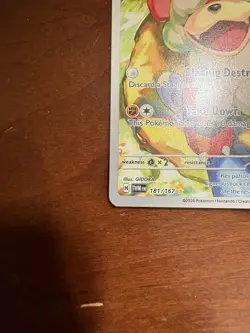Hisuian Growlithe 181/167 Sv06: Twilight Masquerade Holo pokemon card, english - Image 3