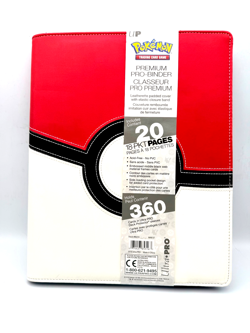 Ultra Pro Pokemon Pokeball Premium PRO-Binder – 9-Pocket (360 Card Capacity) - Image 1