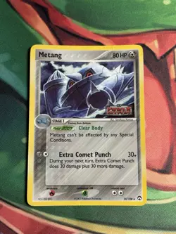 Metang 35/108 Pokemon Ex Power Keepers Reverse Holo Stamped Pokemon Card MP - Image 2