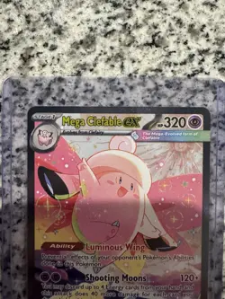 Mega Clefable EX 119/088 Perfect Order Full Art Ultra Rare Pokemon Card NM - Image 2