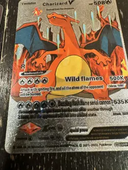pokemon cards charizard v silver - Image 1