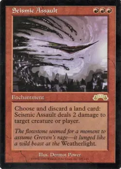 Seismic Assault Exodus Regular NM Near Mint Magic MTG Card - Image 1