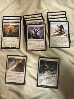 White MTG Mystic and Rare/Card Lot 13 Cards Magic The Gathering Near Mint - Image 1