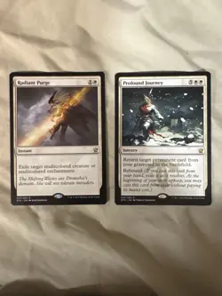 White MTG Mystic and Rare/Card Lot 13 Cards Magic The Gathering Near Mint - Image 2
