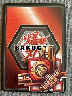 Bakugan Battle Planet Shadow Breath 🌓 Darkus Flip Card FOIL 154 Nillious - Image 4