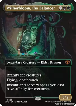 Witherbloom, the Balancer (Borderless) [SOS - 288] - NM TCG MTG - Image 1