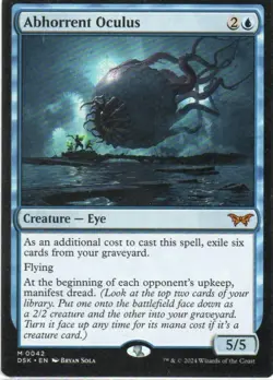 MTG: Duskmourn: House of Horror: Abhorrent Oculus: Lightly Played Condition - Image 1