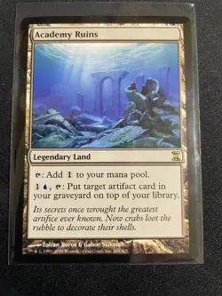 MtG X1 Academy Ruins Time Spiral Magic The Gathering (Land) - Image 1