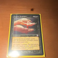 Wizards Magic: The Gathering Sanguine Bond Enchantment Black 2020 Italian #330 - Image 1