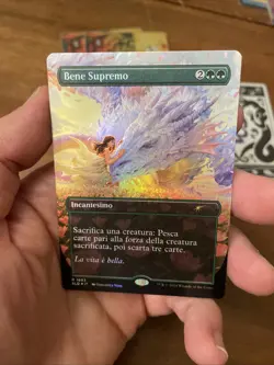 Greater Good "Bene Supremo" Borderless Rainbow Foil - Secret Lair MTG - Image 1