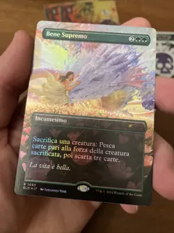 Greater Good "Bene Supremo" Borderless Rainbow Foil - Secret Lair MTG - Image 2