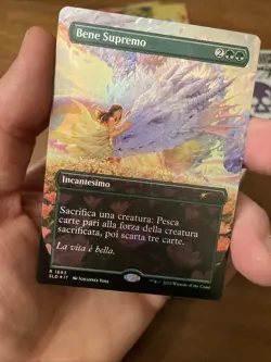 Greater Good "Bene Supremo" Borderless Rainbow Foil - Secret Lair MTG - Image 3
