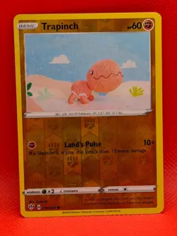 TRAPINCH 089/189 C DARKNESS ABLAZE POKEMON REVERSE HOLO MP TRAPINCH - Image 1