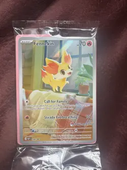 Fennekin 080 Pokemon Center Promo SEALED!! New Set Chaos Rising - Image 1