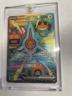 ROTOM EX 126/094 SPECIAL ILLUSTRATION RARE PHANTASMAL FLAMES POKEMON NM - Image 1
