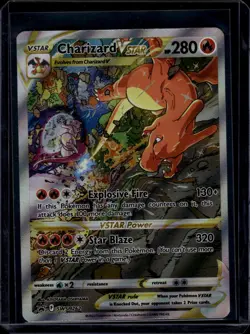 2022 Pokemon SWSH Black Star Promo Charizard VSTAR #SWSH262 - Image 1