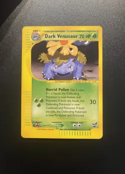 Dark Venusaur Winner NM or Better Psa 9 Or 10UBest Of Promo Black Star Pokemon - Image 1