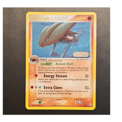Kabutops #7/92 Legend Maker Reverse Holo Rare STAMPED LP - Image 1