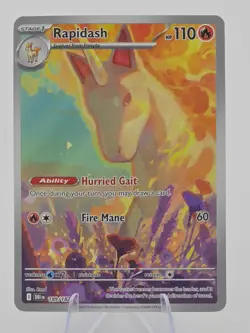 NM Pokemon TCG Rapidash 189/182 Destined Rivals - Image 1