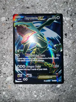 Pokemon TCG Cards Rayquaza EX 104/108 Roaring Skies Full Art Ultra Rare Holo NM - Image 3