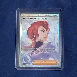Team Rocket’s Ariana 237/182 Full Art Ultra Rare - Destined Rivals - NM/M - Image 1
