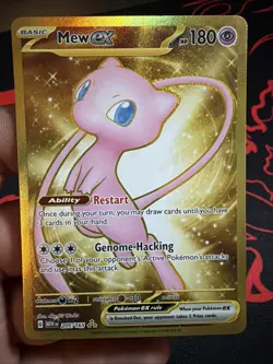 Mew Ex 205/165 Hyper Rare Pokemon TCG Card From 151 Near Mint See Pics - Image 1