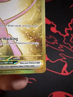 Mew Ex 205/165 Hyper Rare Pokemon TCG Card From 151 Near Mint See Pics - Image 4
