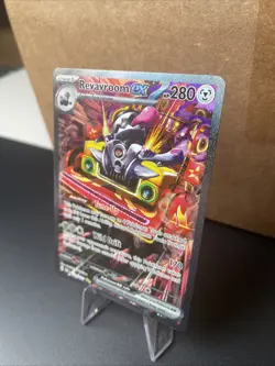 Pokemon Obsidian Flames - Revaroom EX 224/197 - Secret Rare Full Art Mint - Image 3
