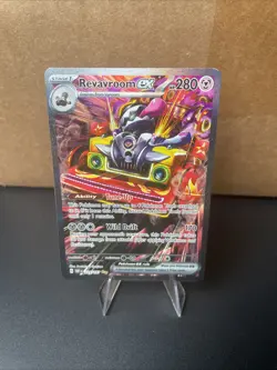 Pokemon Obsidian Flames - Revaroom EX 224/197 - Secret Rare Full Art Mint - Image 4