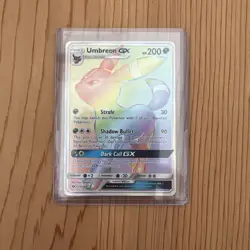 Pokemon TCG Umbreon GX Sun & Moon Base Set 154/149 Holo Secret - Image 1