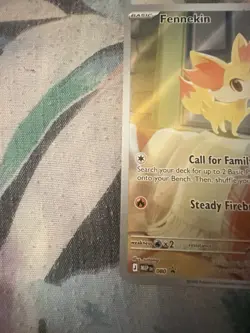 Fennekin 080 Pokemon Center Stamped Promo | Chaos Rising Pokemon - Image 5