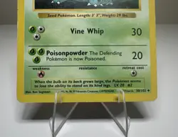 Ivysaur 30/102 SHADOWLESS Base Set Unlimited 1999 HP/DMG - Image 3
