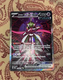 Pokemon Iron Valiant Ex 157/131 TCG SIR Prismatic Evolutions Mint / NM Pokemon - Image 1