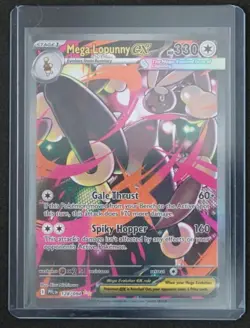 Mega Lopunny ex 128/094 Special Illustration Rare Phantasmal Flames Pokemon NM - Image 1