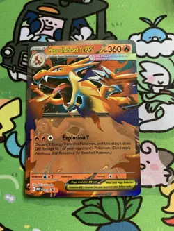 Mega Charizard Y ex 030 Holo Promo ME: Mega Evolution Promo Pokemon NM - Image 1