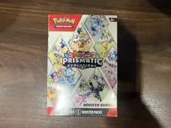 Pokemon TCG: S&V Prismatic Evolutions Factory Sealed Booster Bundle - Image 1